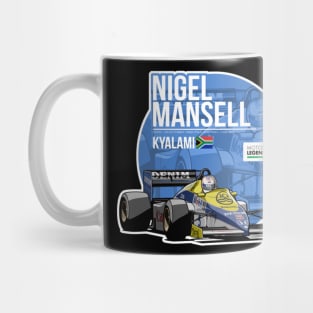Nigel Mansell 1985 Kyalami Mug